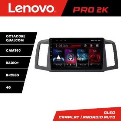 Navigatie Jeep Grand Cherokee 2008-2010 Android radio gps internet 8 core QLED 2K 8+256 360 Lenovo CarStore Technology foto