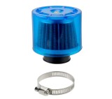 Filtru Aer Sport 38mm Albastru cu Capac Protectie Rival Store Universal Moto Scuter ATV