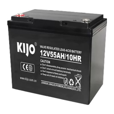 Acumulator Pb-acid AGM Deep Cycle, 12V, 55Ah, conector M6 - KIJO JM12-55 foto