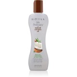 Biosilk Silk Therapy Natural Coconut Oil tratament de hidratare fara clatire de par si de corp 167 ml