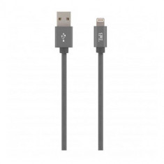 TNB USB/LIGHTNING BRAIDED CABLE 2M GREY foto