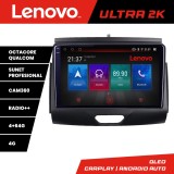 Navigatie Android Ford Ranger 2015+ QLED 4GB+64GB 8 Core GPS 360 Lenovo