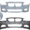 Bara fata Bmw Seria 7 (F10/F11), 2013-, cu gauri pentru senzori de parcare si camera; grunduit
