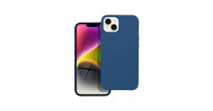 Husa Pentru Apple iPhone 14 Plus silicon microfibra Blue foto
