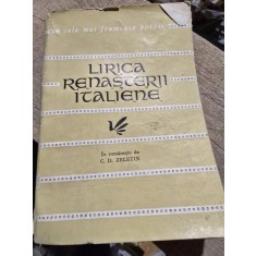 LIRICA RENASTERII ITALIENE - FRANCESCO PETRARCA