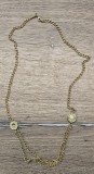 COLIER VINTAGE DIN METAL AURIU, AGATHA PARIS