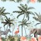 Fototapet Watercolor Jungle