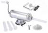Mașină Manuală Umplut Carnati Vanessa 1.5 Kg, Aluminiu Inoxidabil + 3 P&acirc;lnii (15, 19, 22, 30mm), Ventuză Prindere