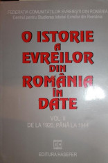 O ISTORIE A EVREILOR DIN ROMANIA IN DATE foto