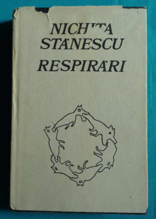 Nichita Stanescu &ndash; Respirari ( prima editie cu ilustratiile autorului )