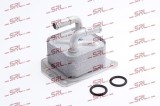 Radiator racire ulei motor, termoflot Renault Clio 12-, motor: 1.6 T, SRLine, miez si rezervor din aluminiu brazat, 213051KC0B; 213051KC0C