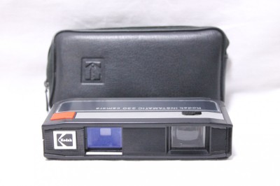 Aparat foto cu film Kodak Instamatic 230 husa originala - functional foto