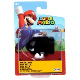 Figurina articulata, Super Mario, Bullet Bill, 6 cm