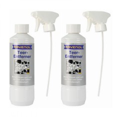Pachet 2 x Solutie Ravenol pentru curatare gudron si ulei de pe vopsea 500 ml
