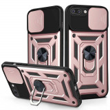 Husa pentru iPhone 7 Plus / 8 Plus, Techsuit CamShield Series, Rose Gold