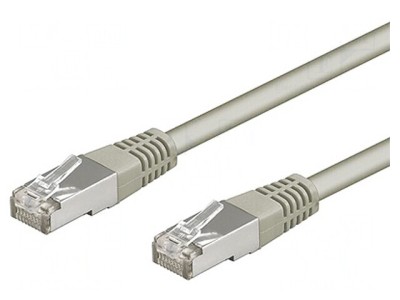 Patch Cord Ethernet SF/UTP Cat5e 7.5m Gri foto