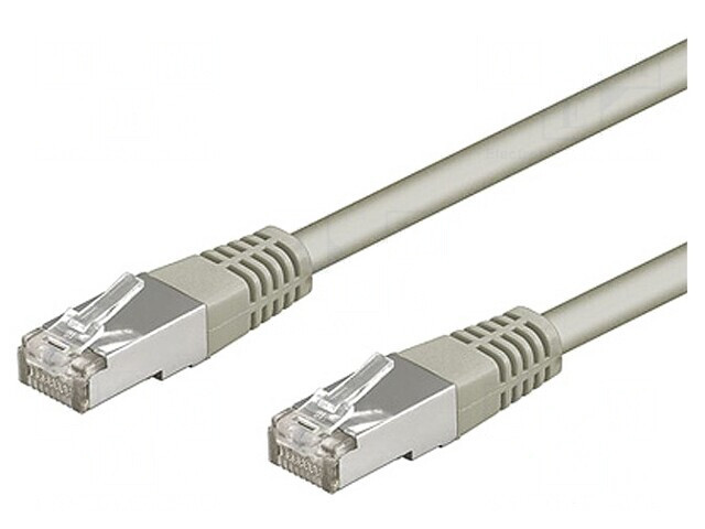 Patch Cord Ethernet SF/UTP Cat5e 7.5m Gri