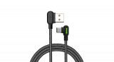 Mcdodo CA-5280 Cablu LED USB-USB-C, 0,5 m (negru)