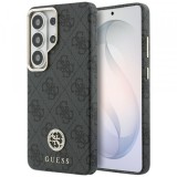 Husa MagSafe pentru Samsung Galaxy S26 Ultra S948, Guess, Strass Round Logo, Neagra