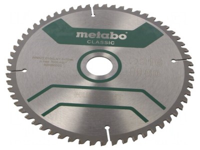 Disc Ferăstrău Circular 216mm 60 Dinți foto