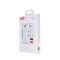 Incarcator Auto, Dual USB 2.1A, Cablu USB-C 1m inclus, Alb