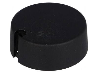 Buton rotativ negru cu indicator 4mm &amp;Oslash;40x16mm foto
