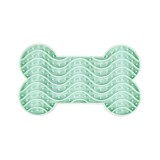 HRANITOR INTERACTIV FLAMINGO LICK PAD YUMMEE MINT GREEN S 15x8,6x1,9 CM