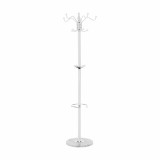Cumpara ieftin Cuier metal alb Elos 37x37x175cm