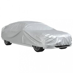 Husa auto Sedan, curele cu catarama, complet, argintiu M PEVA foto