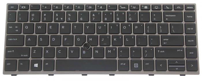 Tastatura Laptop, HP, EliteBook 745 G6, 840 G6, 846 G6, L11307-001, L14377-001, L11307-B31, L14377-B31, SN9172BL, cu iluminare, layout US