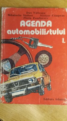 myh 28s - AGENDA AUTOMOBILISTULUI - VOLUMUL I - ED 1984 foto