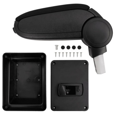 Gossi cotiera auto, negru, 17x40x(31-49) cm abs foto
