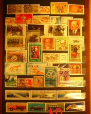 PS 42 - Lot timbre straine vech si foarte vechi - obliterate