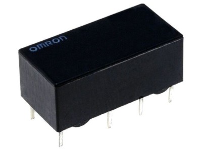 Releu Electromagnetic DPDT 24VDC 2A foto