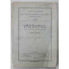 VAZDUHUL DUPA CREDINTELE POPORULUI ROMAN - TUDOR PAMFILE - BUC.1916