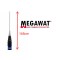Antena Statie CB Megawat ML145 Black 145cm