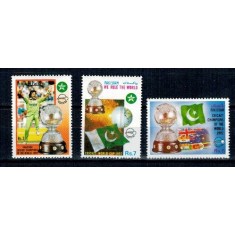 Pakistan 1992 - Cricket, sport, serie neuzata