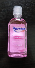 Gel antibacterian Hygienium igienizant 85ml Floral Avizat de Ministerul Sanatatii pe stoc foto