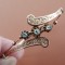 Brățară vieneză Art Nouveau cu diamante din aur de 14 carate 585, &icirc;n jurul anului 1900