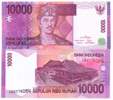 Indonezia 10 000 10000 Rupiah 2005 P-143a UNC