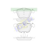 Set placute frana Icer 181902, parte montare : Punte Fata