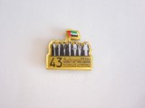 QW9 N8 40 - insigna - tematica politica - Spirit of the union - prindere cu magnet, Asia