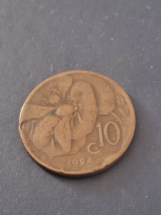 10 centesimi 1924