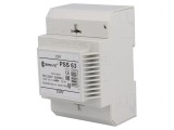 Transformator de Alimentare 63VA 230V la 12V cu Bandă de Cleme