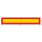 AUTOCOLANT REFLECTORIZANT GALBEN/ ROSU 1130X196 MM HICO 64857