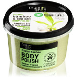 Organic Shop Organic Bamboo &amp; Sea Salt exfoliant energizant pentru corp 250 ml