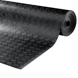 Covor antiderapant din cauciuc, linoleum din cauciuc pentru protectie podea auto - model diamond, AVEX