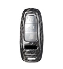 Husa Cheie Audi A8, A6, A7 Vetter Carbon, Glossy Black foto