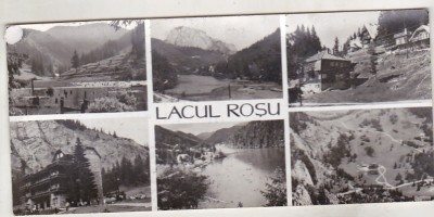 bnk cp Lacul Rosu - Vedere - uzata foto