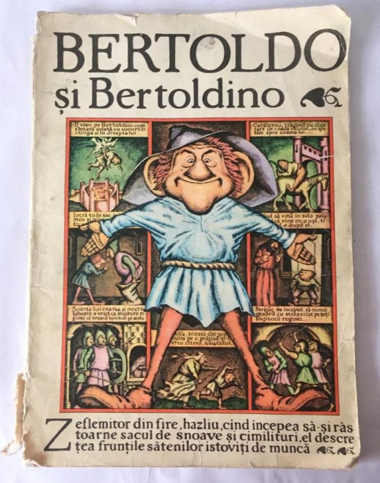 BERTOLDO SI BERTOLDINO, ILUSTRATII SILVIU BAIAS, EDITURA ION CREANGA 1984, mare